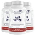 Nation Health MD Hair Switch Supplements for Hair and Scalp Biotin, Zinc, Selenium, and More