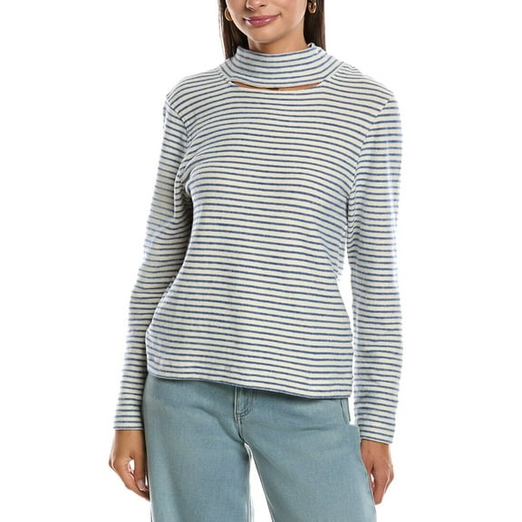 Nation LTD womens  Delphine Sweatshirt, xs, Blue