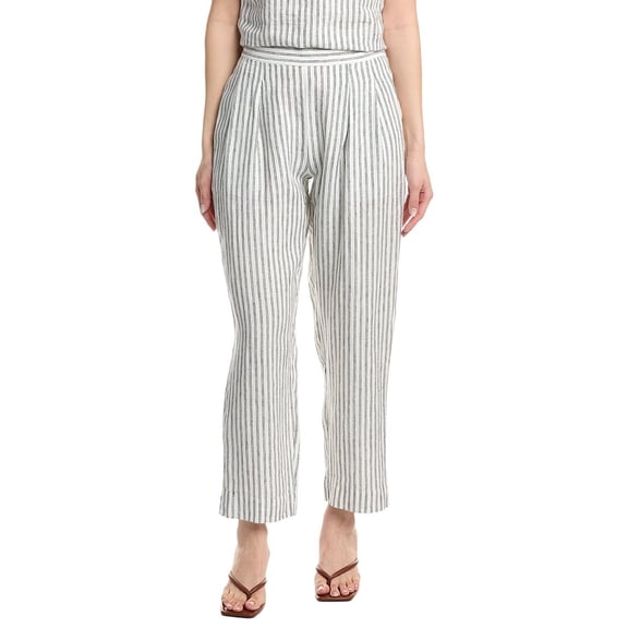 Nation LTD womens  Grayson Linen Pant, s, Brown