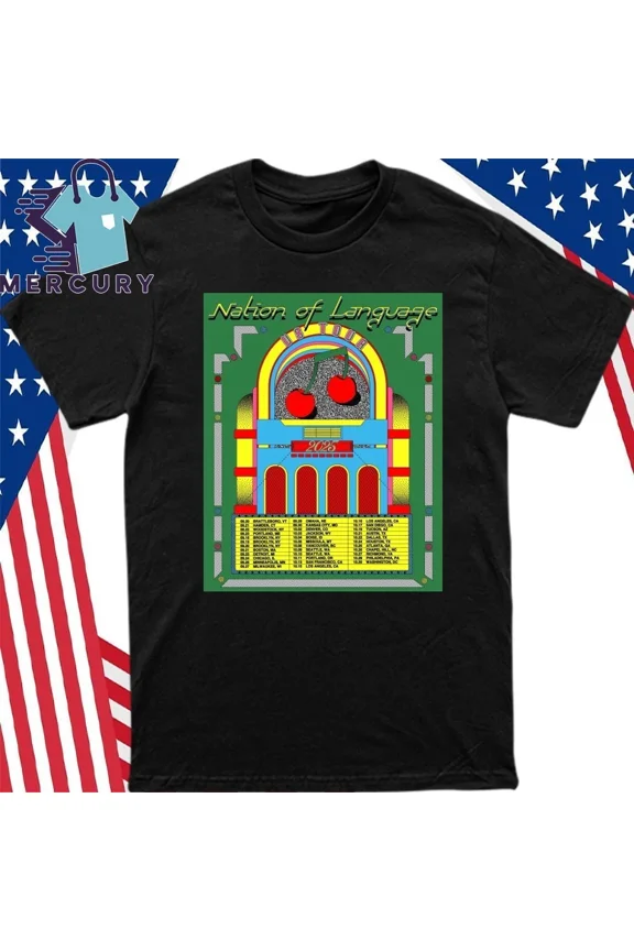 Nation Of Language US Tour 2025 Poster Shirt