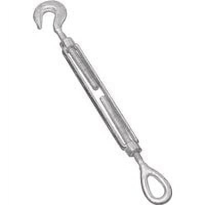 National Hardware Galvanized Steel Turnbuckle 1 pk
