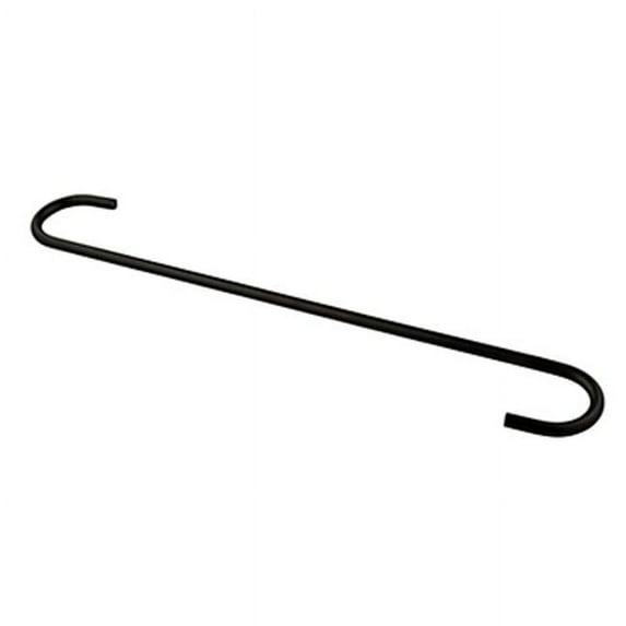 National 12 In. Black Steel Extender S-Hook N275222 Pack of 60