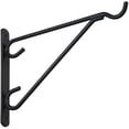 thumbnail image 1 of National Hardware 12 In. Black Vinyl-Coated Steel Plant Hanger Bracket N274-647, 1 of 4
