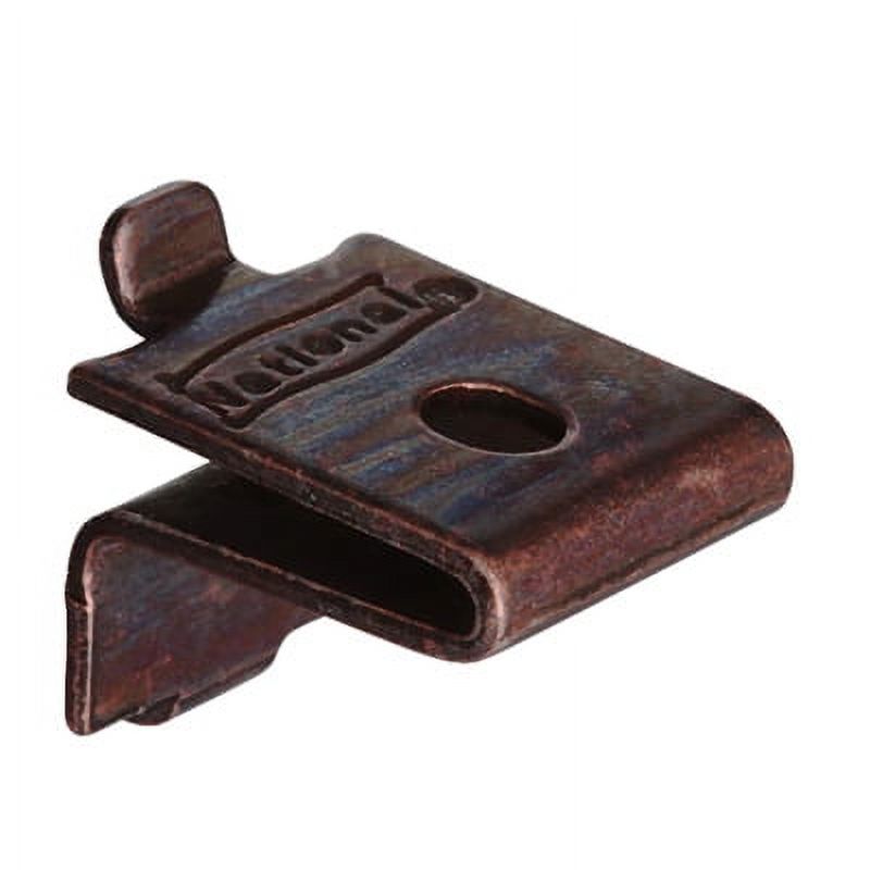 National 20PK Bronze Shelf Support. Used to support shelves. Can be