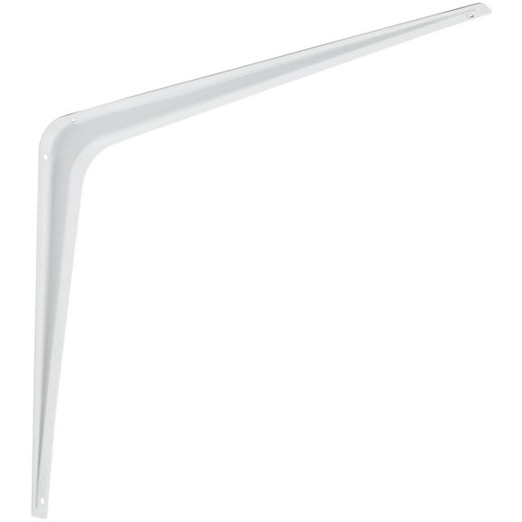 National Hardware N245-779 211BC Shelf Bracket in White