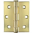 thumbnail image 1 of National Hardware N220-053 V131 Screen Door Hinges  - Solid Brass in Brass , 3" x 2-1/2", 1 of 5