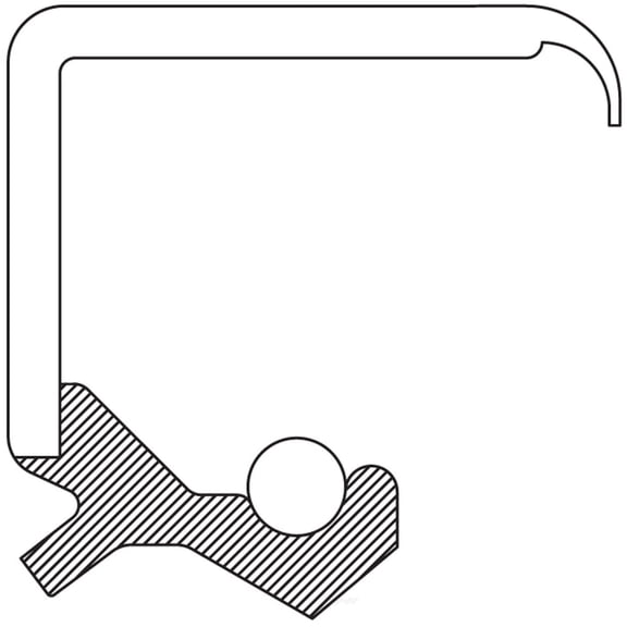National 470774 Auto Trans Extension Housing Seal
