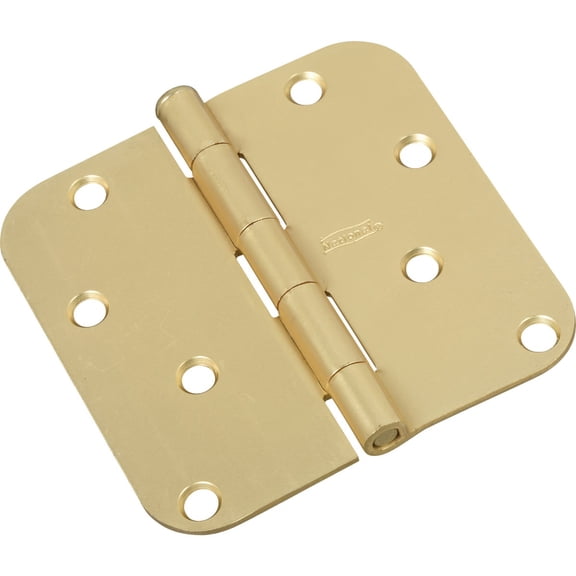 National 512 Round Corner Door Hinge - Single Pack