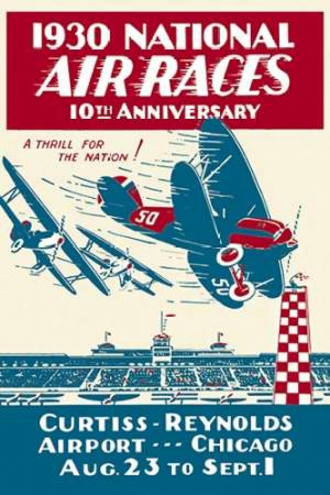 National Air Races 1930 Canvas Art - Unknown (24 x 36)