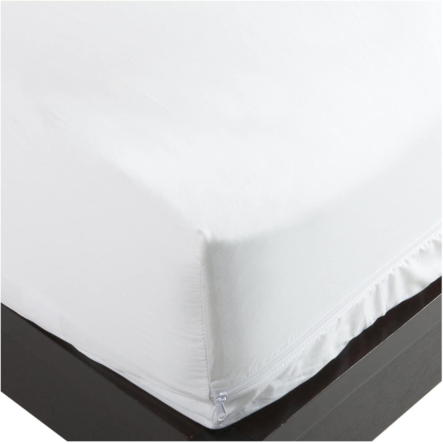 National Allergy Premium 100 Cotton Zippered Mattress Protector King