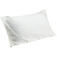 thumbnail image 1 of National Allergy Premium 100% Cotton Zippered Pillow Protector - Standard Size - White - 300 Thread Count - Hypoallergenic Bed Pillowcase with Zipper - Breathable Encasement Cover, 1 of 3
