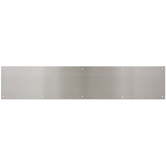 National Aluminum Kick Plate - Pack of 2