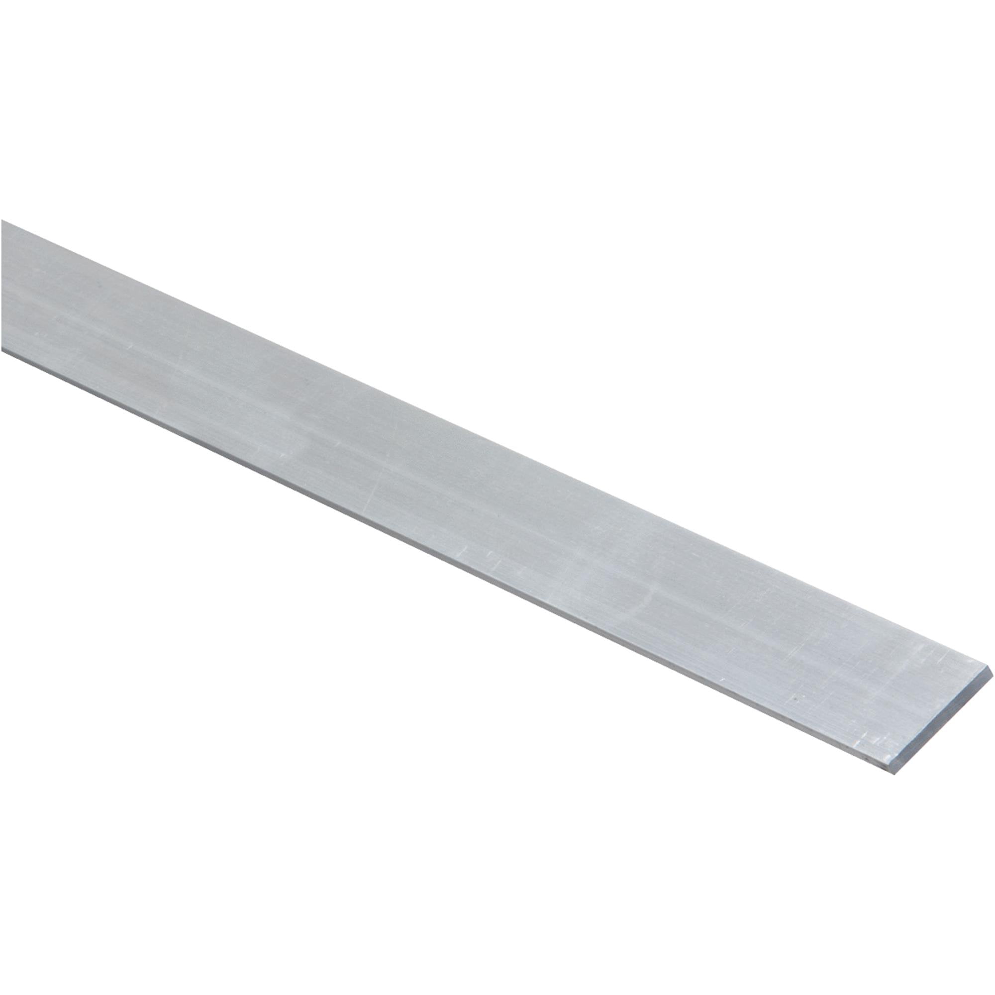 National Hardware Aluminum Flat Bar Rectangular Bar Stock - Mill Finish ...