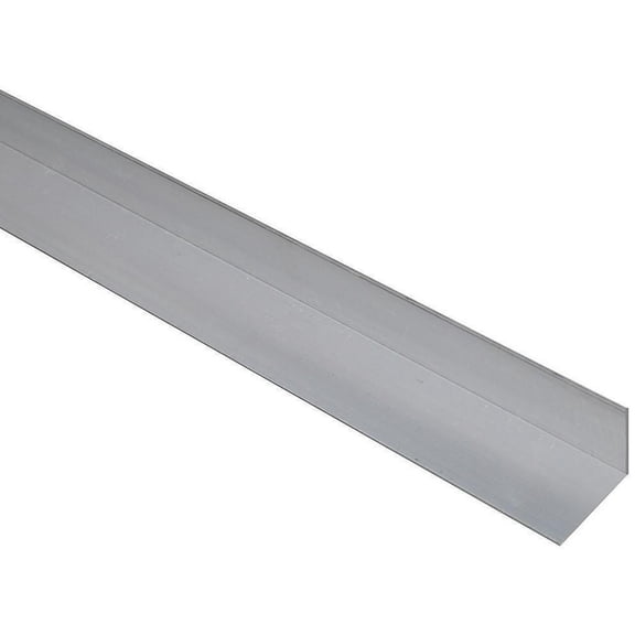 Stanley Hardware 4203BC Series 342030 Solid Angle, 48 in L, Aluminum, Mill