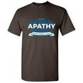thumbnail image 1 of National Apathy Society Become Member Or Don't Graphic Fun Tees Sarcastic Novelty Apparel Tshirt Royal Gift For Humor Sarcasm Lovers Funny Mens T Shirt, 1 of 5