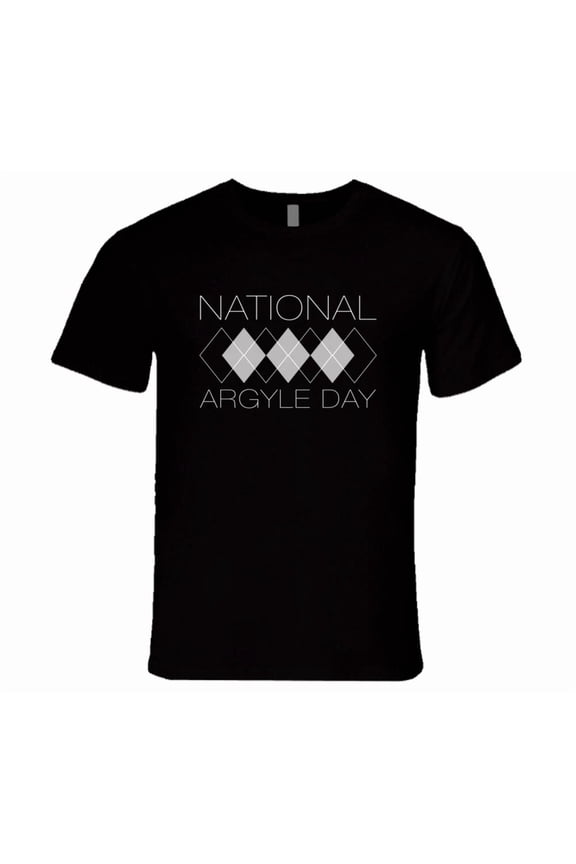 National Argyle Day Celebration Classic Pattern Fashion Lover Unisex T-Shirt, up to size 5XL