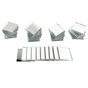 National Artcraft 1/2 Square Glass Mirror Mosaic Tiles for Crafts, Home Dcor, Lace and DIY Projects - 50/Box
