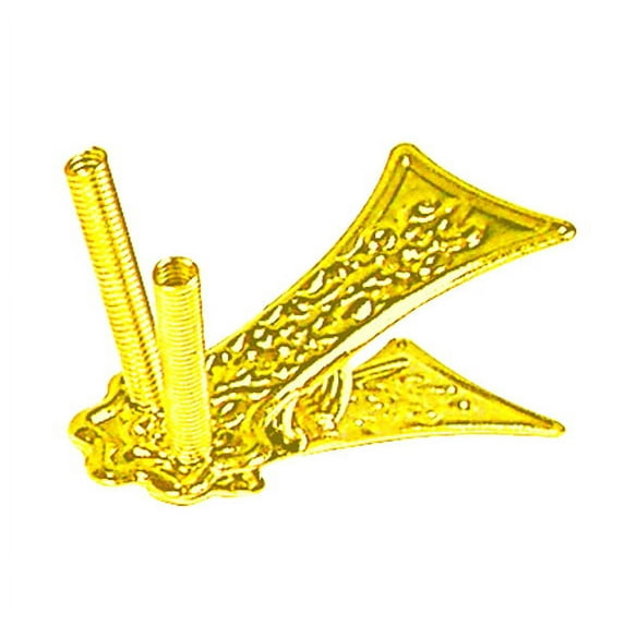 National Artcraft® 1-3/8" Gold Spring Clip Bird Legs for Birds, Gourds, and Ornaments (1 Pair)