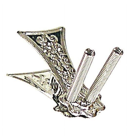 National Artcraft® 1-3/8" Silver Spring Clip Legs for Birds and Ornaments (5 Pair)