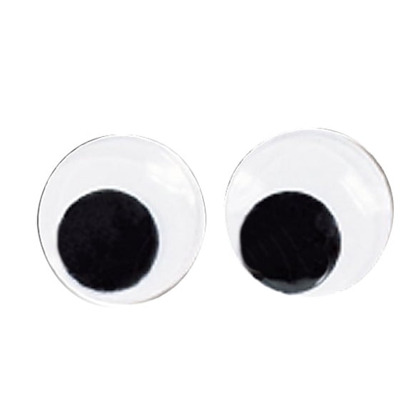 National Artcraft 1/4" (6.3mm) Glue On Wiggle Googly Eyes for DIY and School Crafts - (Pkg/1000)