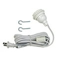 thumbnail image 1 of National Artcraft® 12' White Cord for Hanging Pendant Lights and Paper Lanterns (Pkg/2), 1 of 2