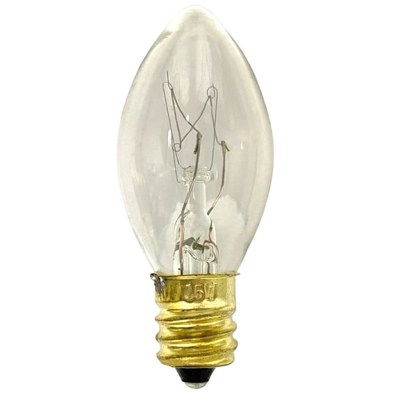 National Artcraft® 15 Watt Candelabra Base Night Light Bulb (Pkg/6)