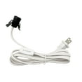 thumbnail image 1 of National Artcraft® 6' White Replacement Lamp Cord with Clip-In Candelabra Socket and Rotary Switch (Pkg/2), 1 of 3