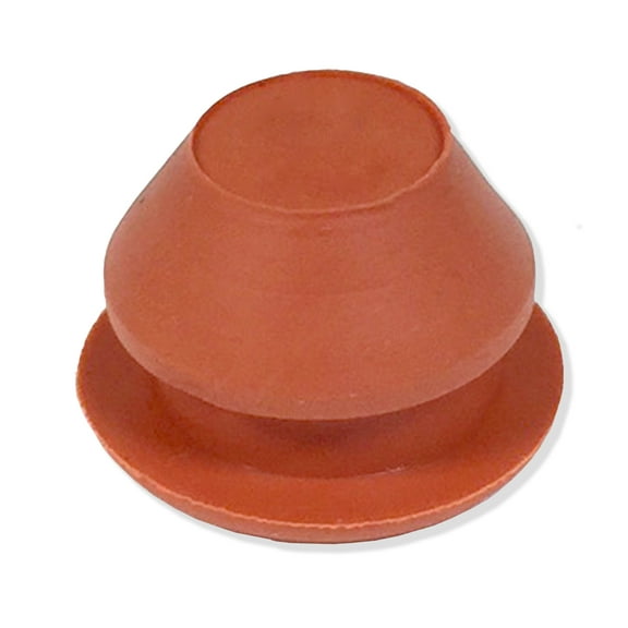 National Artcraft 7/16" Diameter Red Synthetic Rubber Stopper for Salt and Pepper Shakers and Piggy Banks (Pkg/10)