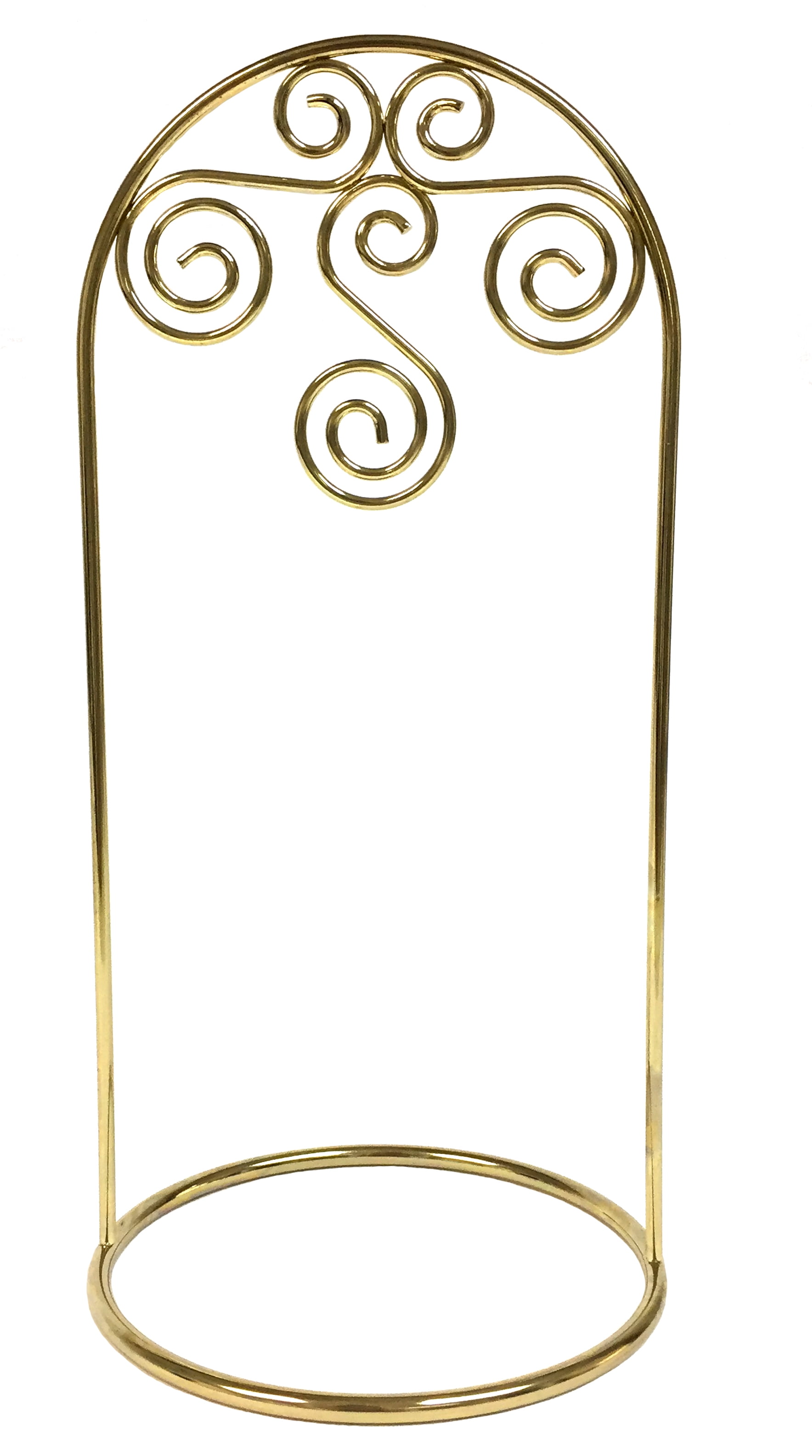National Artcraft® 8" Brass Finish Ornament Display Stand (Pkg/10