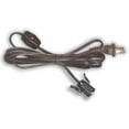 thumbnail image 1 of National Artcraft® 8' Brown Lamp Cord with Clip-In Socket, Rotary Switch and Plug (Pkg/10), 1 of 1