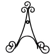 National Artcraft Black Finish 11-1/4"H Wall Display Hanger for Collectible Plates and Plaques Pkg/1