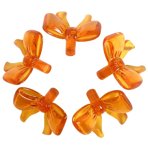 National Artcraft Bow Light Ornaments for Ceramic Christmas Trees - 80/Pk (Orange)