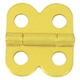 thumbnail image 1 of National Artcraft Brass Plated Mini Hinge For Crafts and Repairs (Pkg/10), 1 of 1