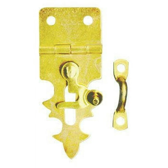 National Artcraft® Brass Plated Swing-Catch Hinge Lock - (Pkg/10)