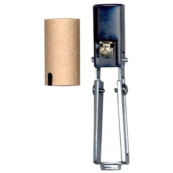 National Artcraft Candelabra Base Socket with Adjustable Mounting Bracket (Pkg/2)