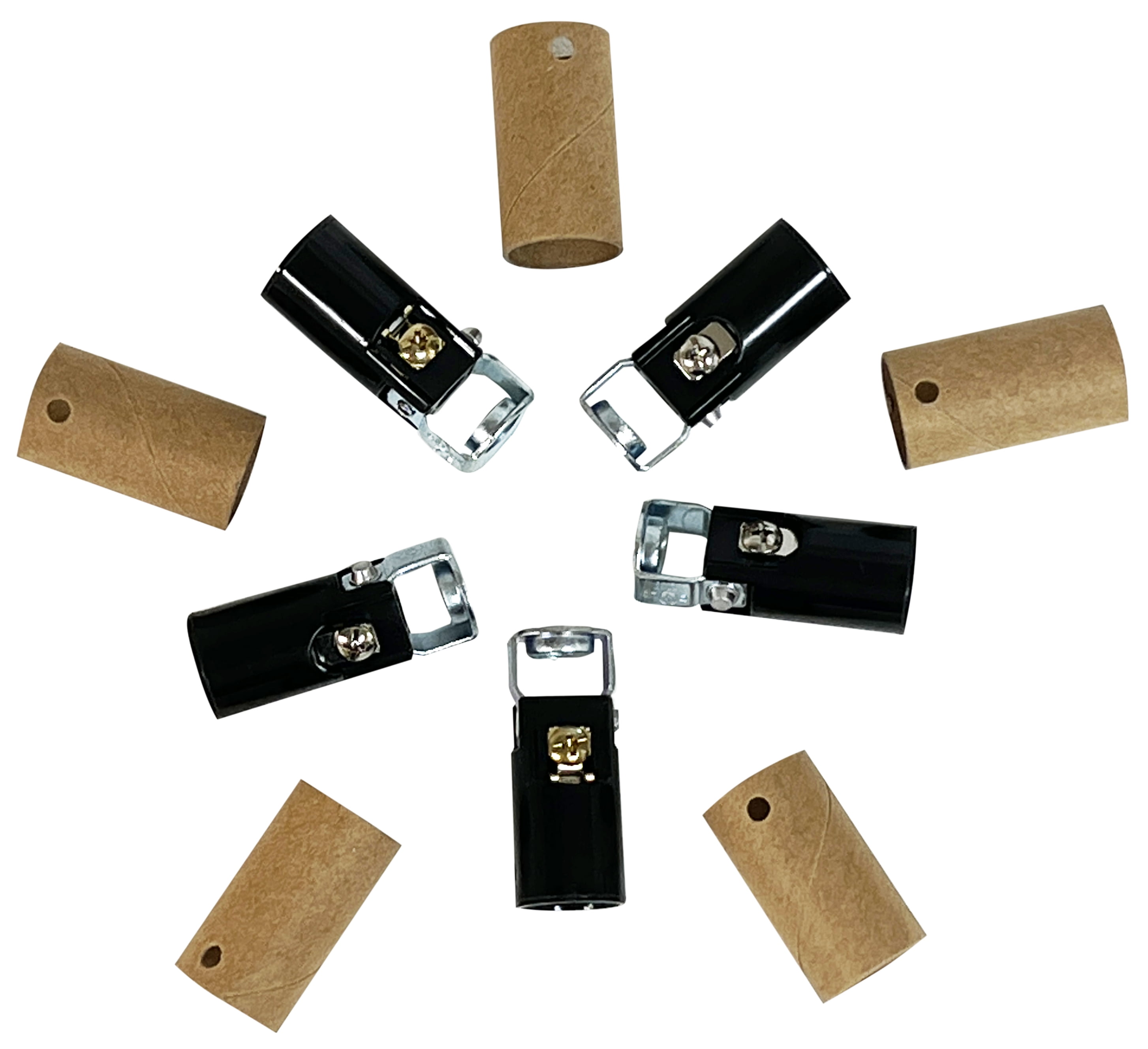 National Artcraft® Candelabra Lamp Socket with Short Threaded Mounting  Bracket (Pkg/20), image size:2907x2656