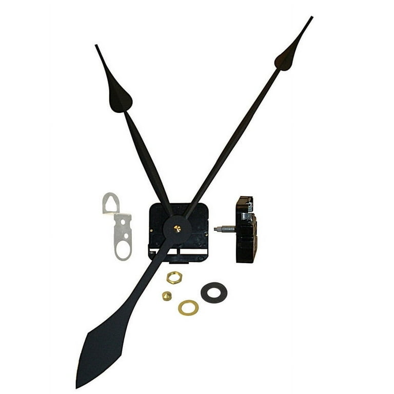 National Artcraft Clock Movement Kit with Long Hands and 7/16