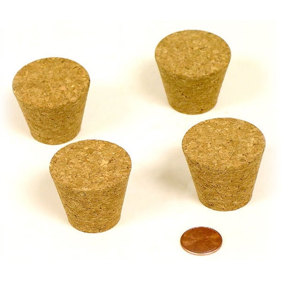 National Artcraft® Composition Cork Stoppers With 1-1/2" Top and 1" Bottom (Pkg/9)