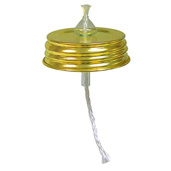 Turn A Canning Jar Into An Oil Burning Candle In Just Minutes (5 Kits)