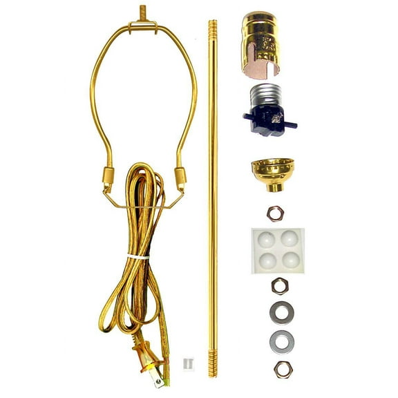 National Artcraft Flower Pot Lamp Making Kit (Pkg/1)