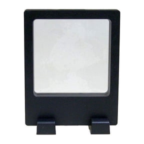 National Artcraft Frame Has 2-3/4" Square Flexible Clear Membrane For Displaying and Viewing Fossils, Coins and Other Objects From Either Side