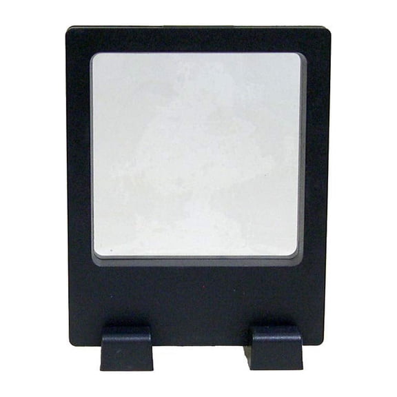National Artcraft Frame Has 2-3/4" Square Flexible Clear Membrane For Displaying and Viewing Fossils, Coins and Other Objects From Either Side