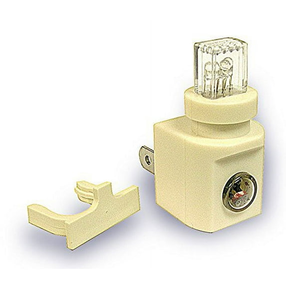 National Artcraft® Ivory LED Auto-Sensor Night Light with Clip to Create Your Own Night Light (Pkg/1)