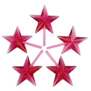 National Artcraft EXTRA LARGE Star for Ceramic Christmas Trees - Pkg/5