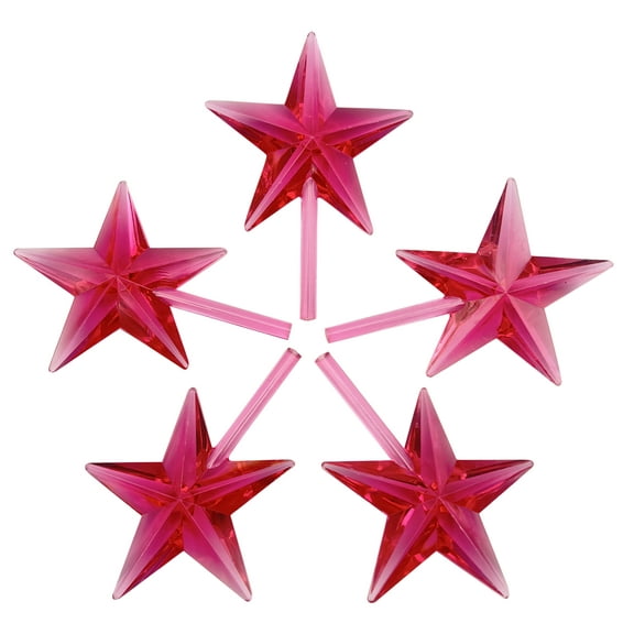 National Artcraft EXTRA LARGE Traditional Style Star for Ceramic Christmas Trees - (Pkg/5)