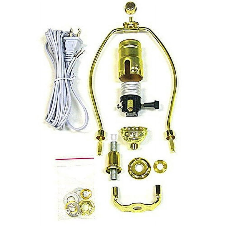 National Artcraft Lamp Making Kit Includes Socket, Cord And
