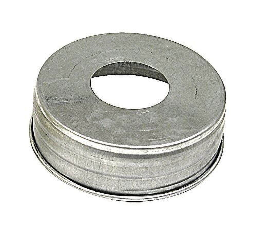 National Artcraft Mason Jar Lid With Large Center Hole