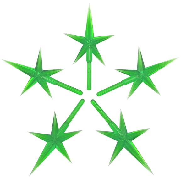 National Artcraft MEDIUM Modern Star for Ceramic Christmas Trees - (Pkg/5)