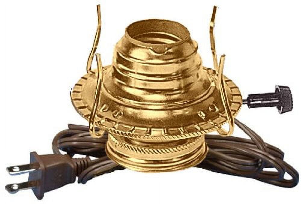 National Artcraft Oil Burner Lamp Making Kit Is Pre-Wired (Pkg/1)