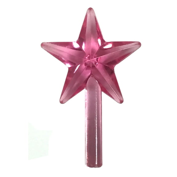 National Artcraft SMALL Traditional Star for Ceramic Christmas Trees - Pink (Pkg/5)